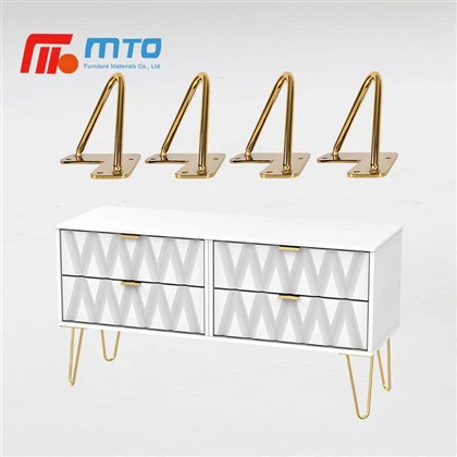 أرجل دبوس الشعر الجانبية